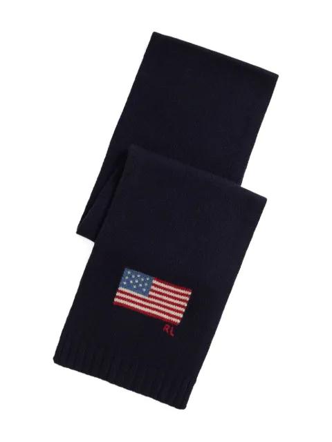 flag scarf by POLO RALPH LAUREN
