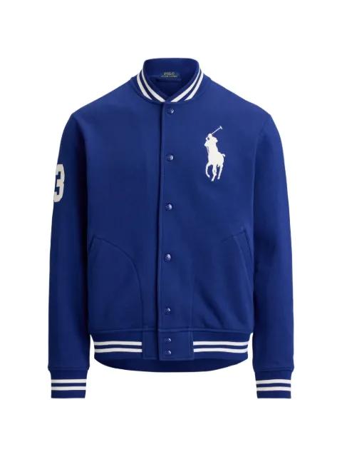 fleece baseball jacket by POLO RALPH LAUREN