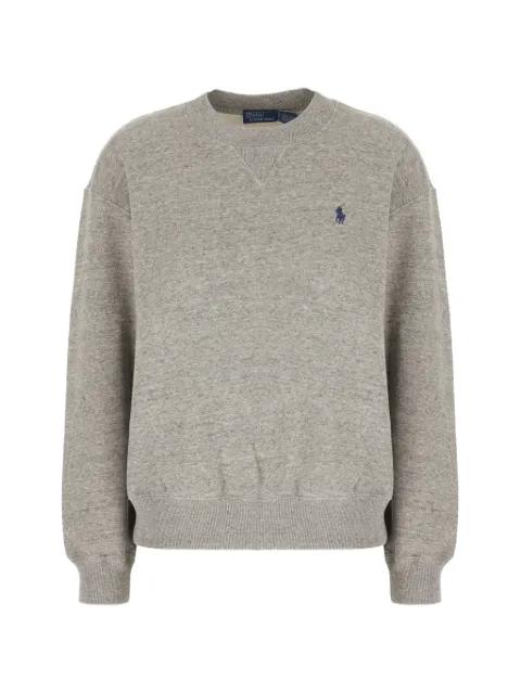 fleece crew-neck sweater by POLO RALPH LAUREN