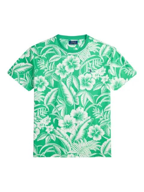 floral-print T-shirt by POLO RALPH LAUREN