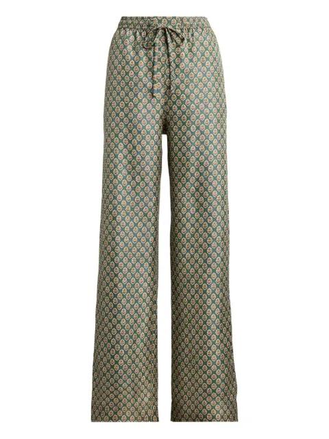 floral-print palazzo pants by POLO RALPH LAUREN