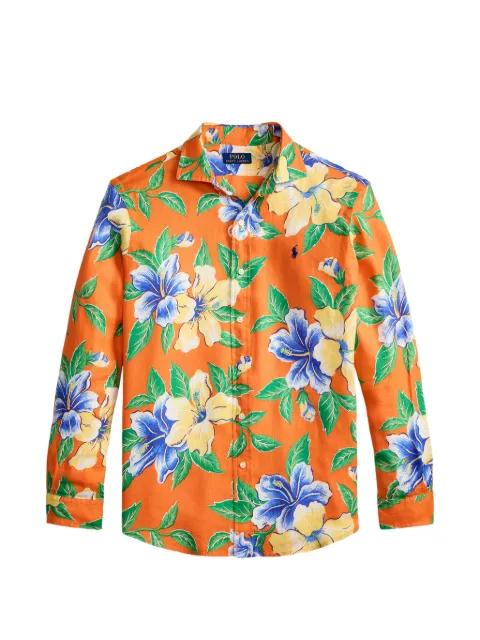 floral-print shirt by POLO RALPH LAUREN