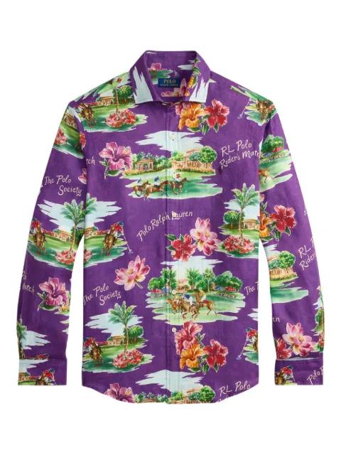 floral-print shirt by POLO RALPH LAUREN