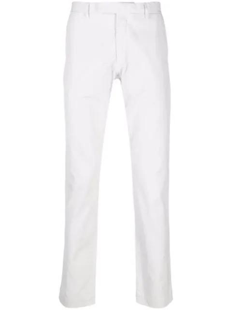 four-pocket cotton chino trousers by POLO RALPH LAUREN