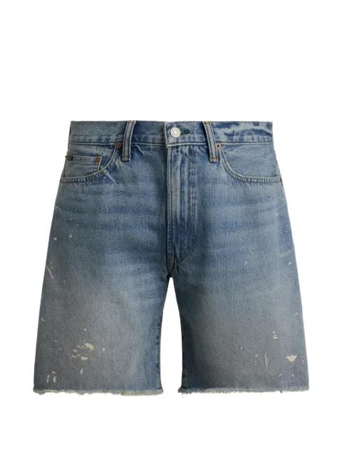frayed-detail shorts by POLO RALPH LAUREN