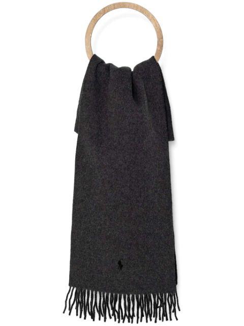 fringe-trim scarf by POLO RALPH LAUREN