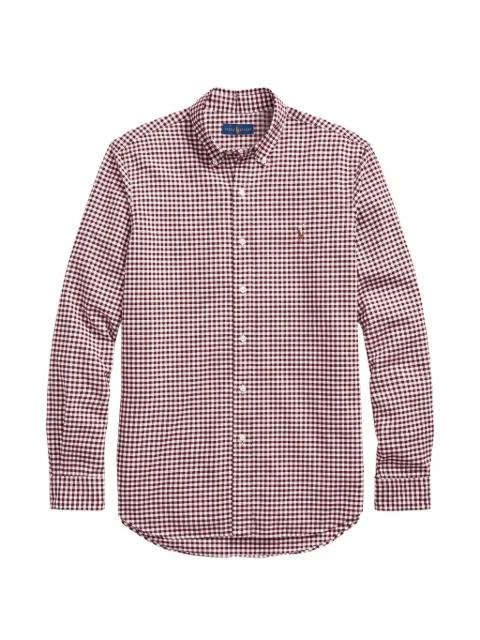 gingham-check button-down shirt by POLO RALPH LAUREN
