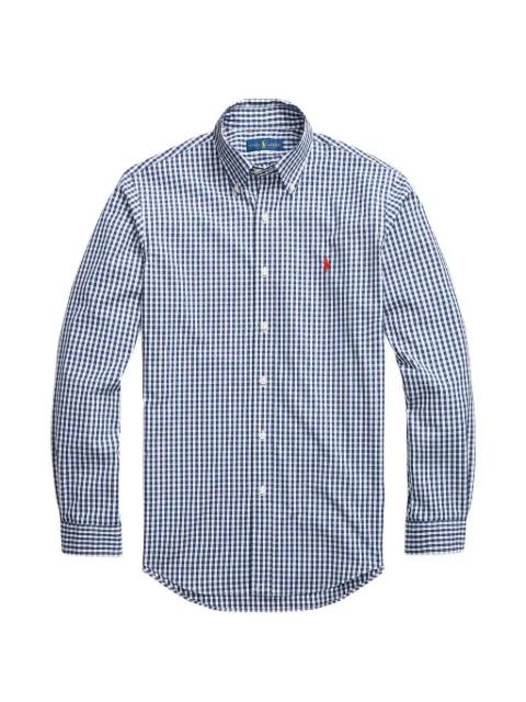 gingham-pattern shirt by POLO RALPH LAUREN