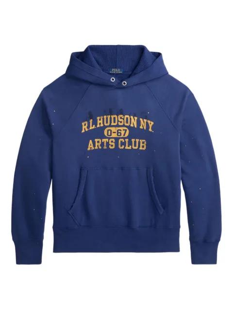 graphic-print hoodie by POLO RALPH LAUREN