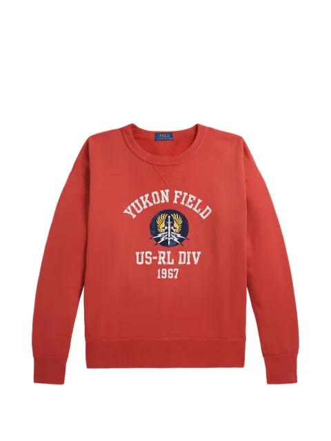 graphic-print sweatshirt by POLO RALPH LAUREN