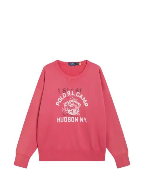 graphic-print sweatshirt by POLO RALPH LAUREN