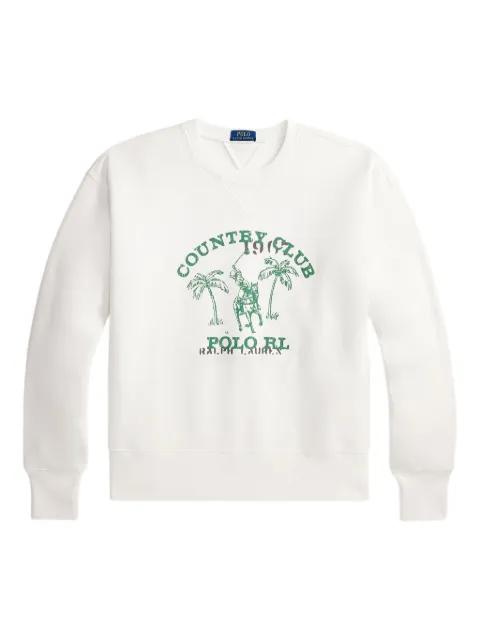 graphic-print sweatshirt by POLO RALPH LAUREN