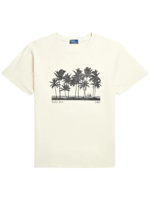 graphic print t-shirt by POLO RALPH LAUREN