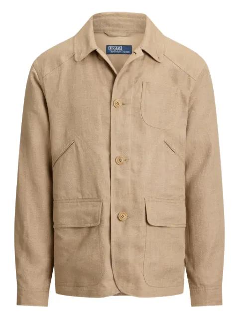 herringbone pocket jacket by POLO RALPH LAUREN
