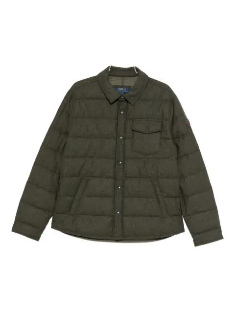 herringbone puffer jacket by POLO RALPH LAUREN