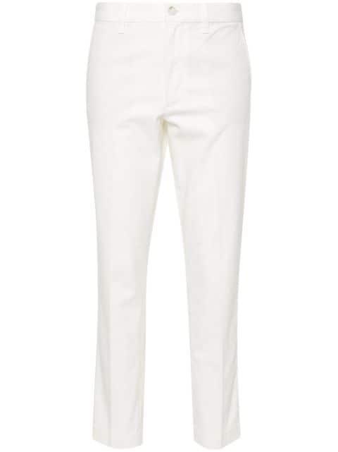 high-waisted slim-fit trousers by POLO RALPH LAUREN