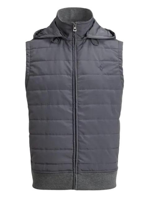 hoodied gilet by POLO RALPH LAUREN