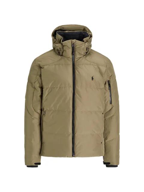 hoodied logo jacket by POLO RALPH LAUREN