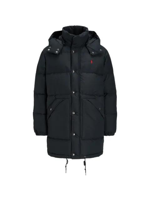 hoodied puffer coat by POLO RALPH LAUREN