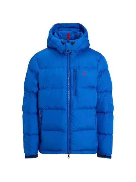hoodied quilted jacket by POLO RALPH LAUREN