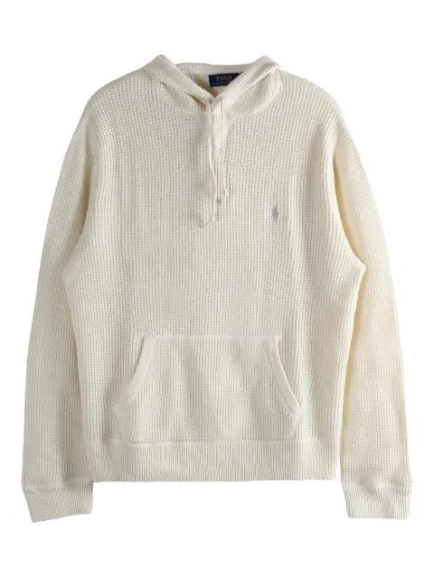 knitted hoodie by POLO RALPH LAUREN