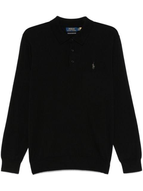 knitted polo shirt by POLO RALPH LAUREN