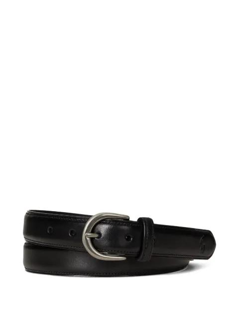 leather buckle belt by POLO RALPH LAUREN