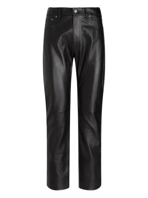 leather trousers by POLO RALPH LAUREN
