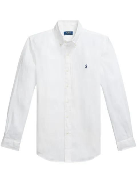 linen shirt by POLO RALPH LAUREN