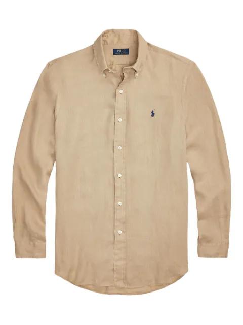 linen shirt by POLO RALPH LAUREN