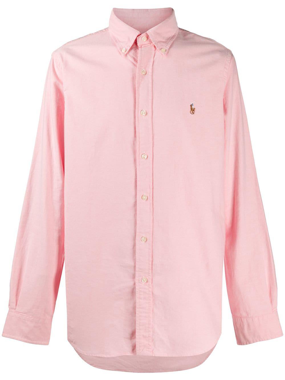 logo cotton shirt by POLO RALPH LAUREN