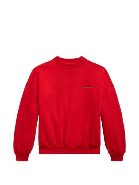 logo crew neck sweatshirt by POLO RALPH LAUREN