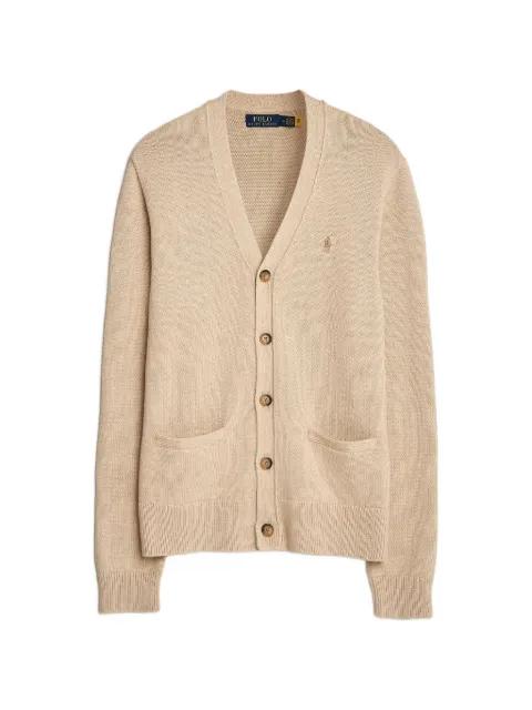 logo-detail cardigan by POLO RALPH LAUREN