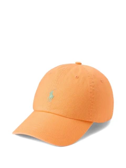 logo-detail cotton baseball cap by POLO RALPH LAUREN