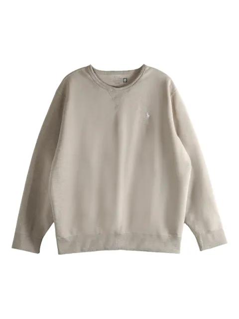 logo-detail crew-neck sweatshirt by POLO RALPH LAUREN