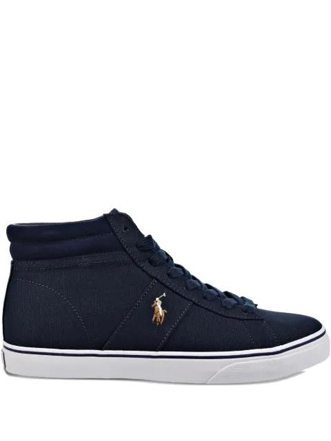 logo-detail high-top sneakers by POLO RALPH LAUREN