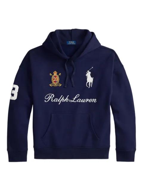 logo-detail hoodie by POLO RALPH LAUREN