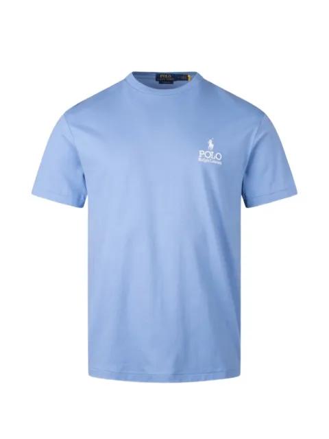 logo-detail round-neck T-shirt by POLO RALPH LAUREN