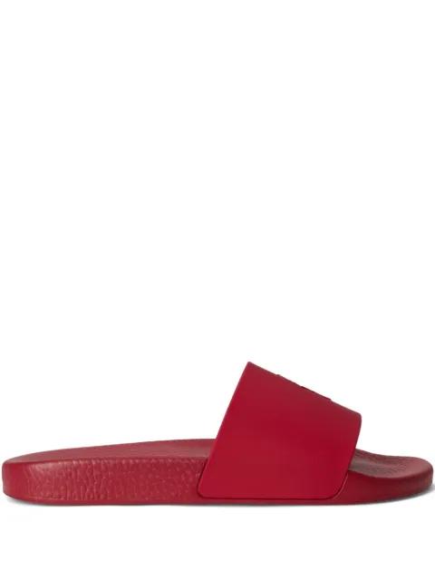 logo-detail slides by POLO RALPH LAUREN