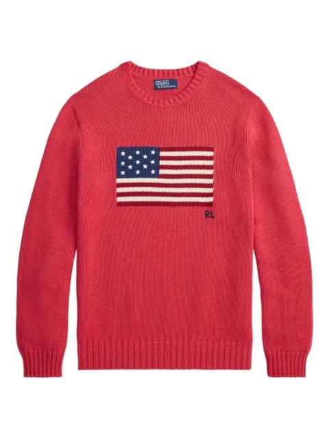 logo-detailing sweater by POLO RALPH LAUREN