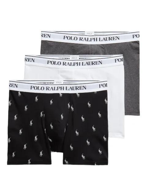 logo-embellished boxers (pack of three) by POLO RALPH LAUREN
