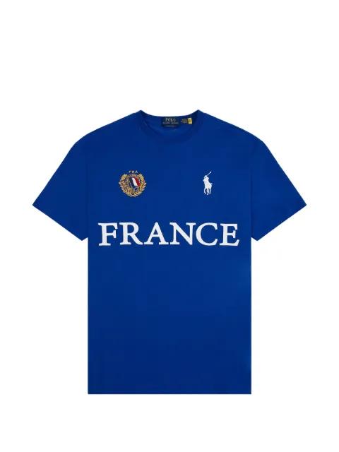 logo-embroidered T-shirt by POLO RALPH LAUREN