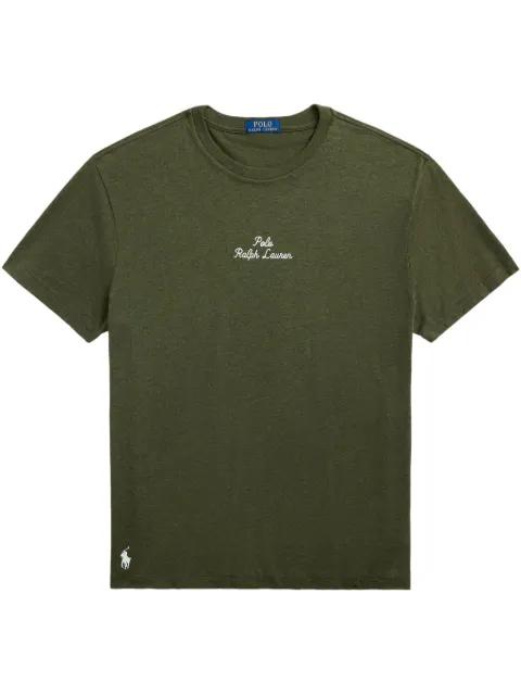 logo-embroidered T-shirt by POLO RALPH LAUREN