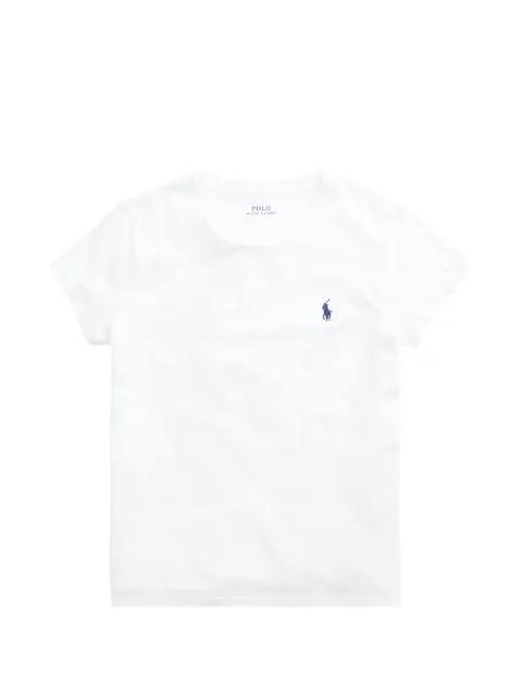 logo-embroidered T-shirt by POLO RALPH LAUREN