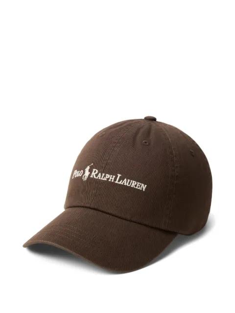 logo-embroidered baseball cap by POLO RALPH LAUREN