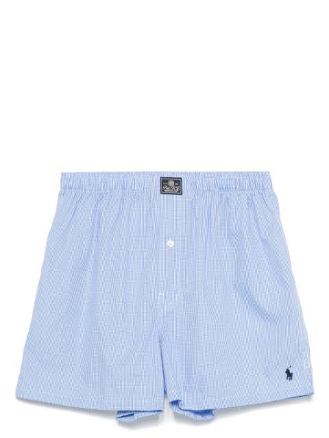 logo-embroidered boxers by POLO RALPH LAUREN