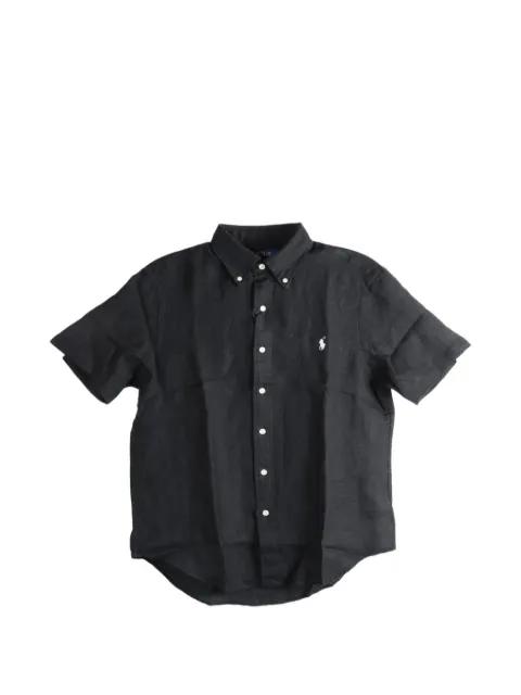 logo-embroidered button-down shirt by POLO RALPH LAUREN
