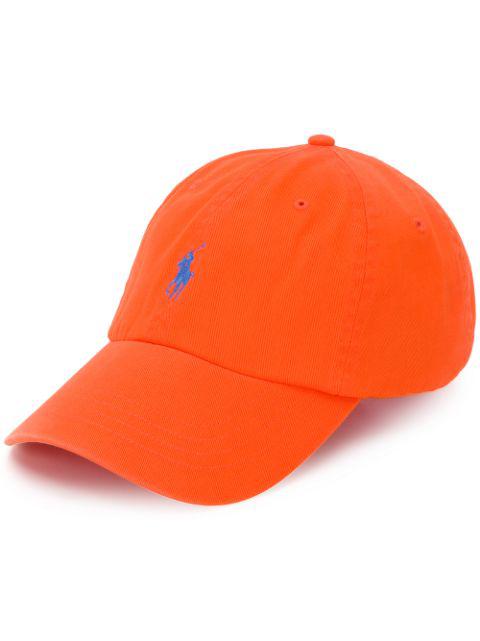 logo embroidered cap by POLO RALPH LAUREN
