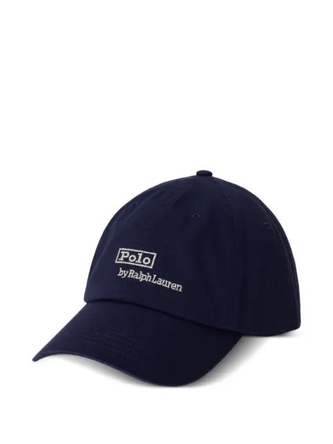 logo-embroidered cotton cap by POLO RALPH LAUREN
