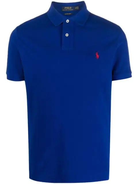 logo-embroidered cotton polo-shirt by POLO RALPH LAUREN